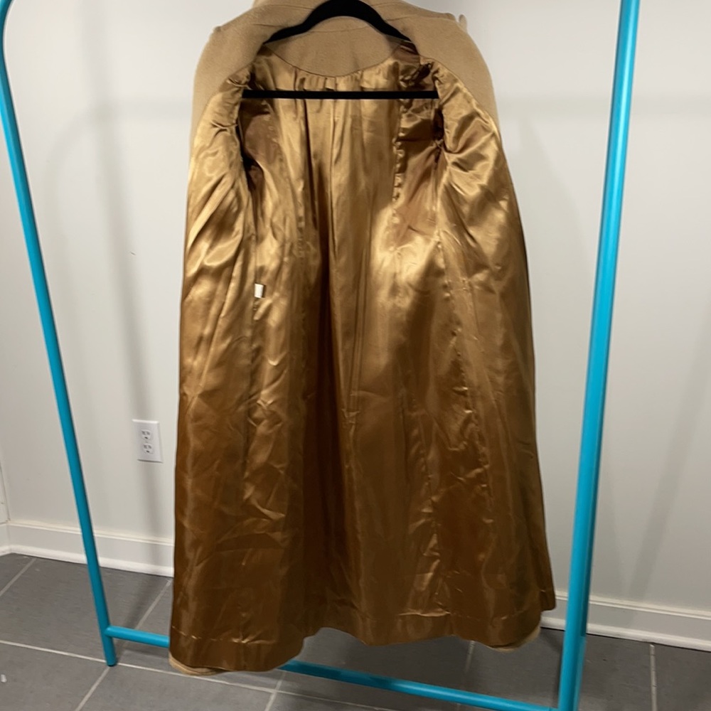 Vintage Saks Camel woll pea coat. - Picture 4 of 4